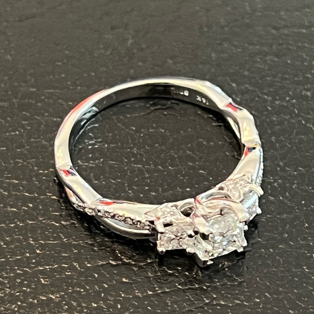 Littman Jewelers Diamond Engagement Ring and Diamond Wedding Band